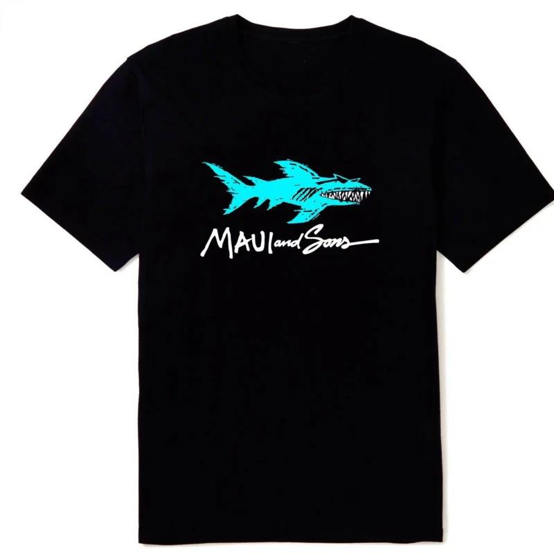 Maui and Sons Shark ΰ     ÷ Ƽ, м Ʈ ƮƮ, ϶  